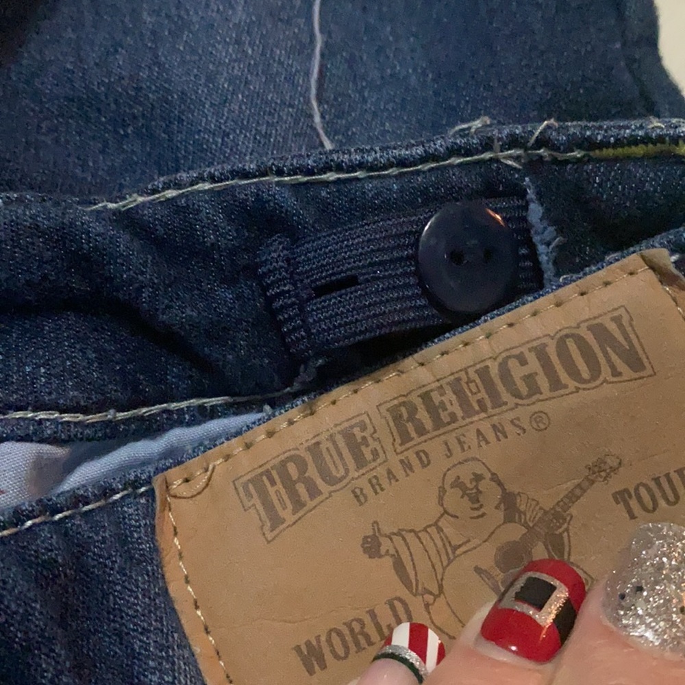 True Religion Jean Shorts // Toddler SZ 4 - Picture 7 of 10
